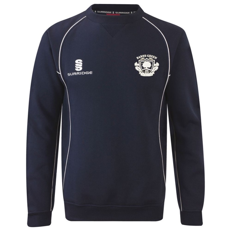 Barns Green CC  Sweat Shirt Navy