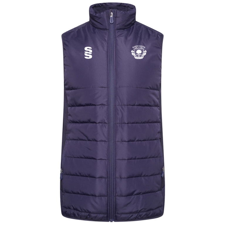 Barns Greens CC ACTIVE GILET - NAVY